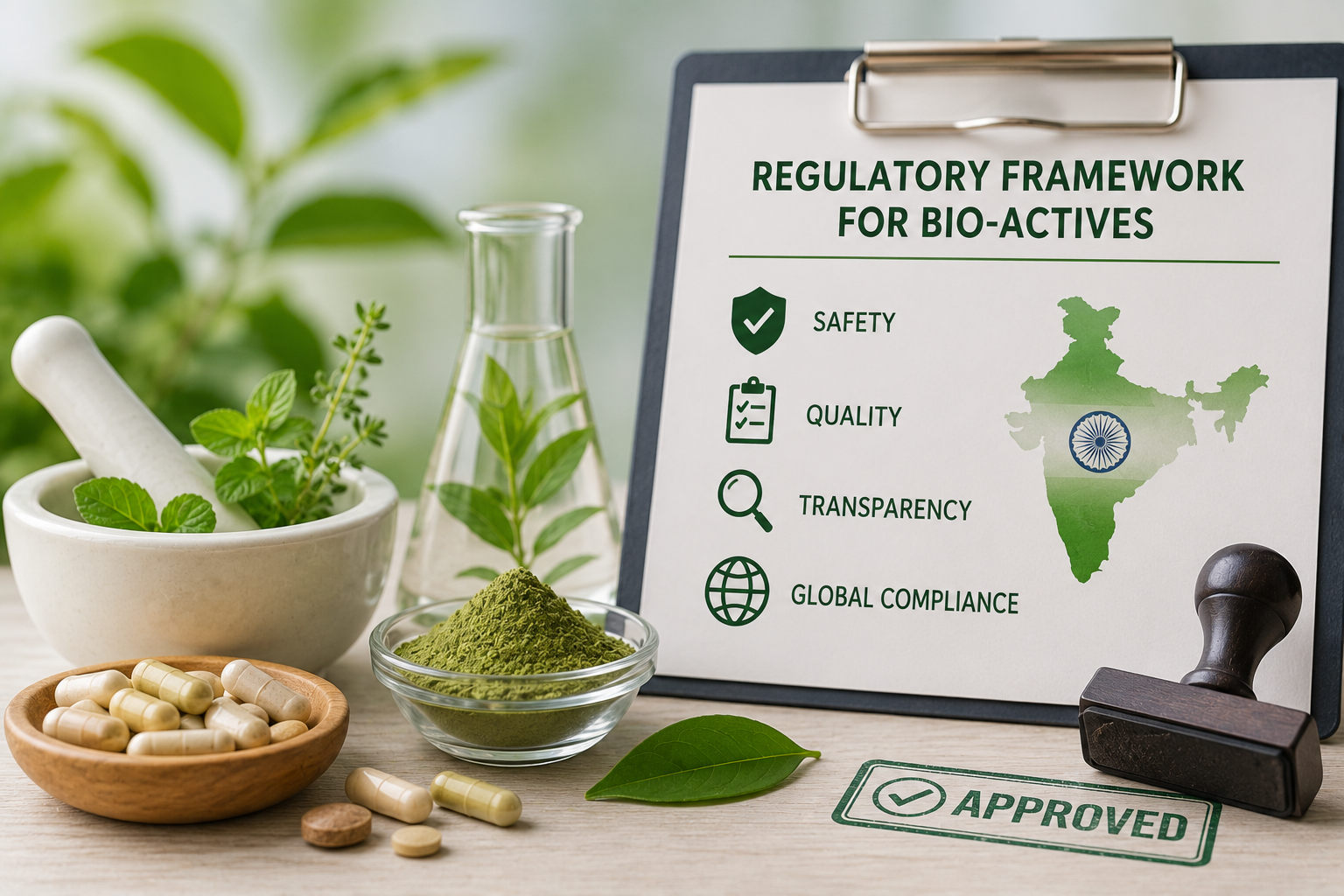 Regulatory Framework for Bioactives in India and Global Markets